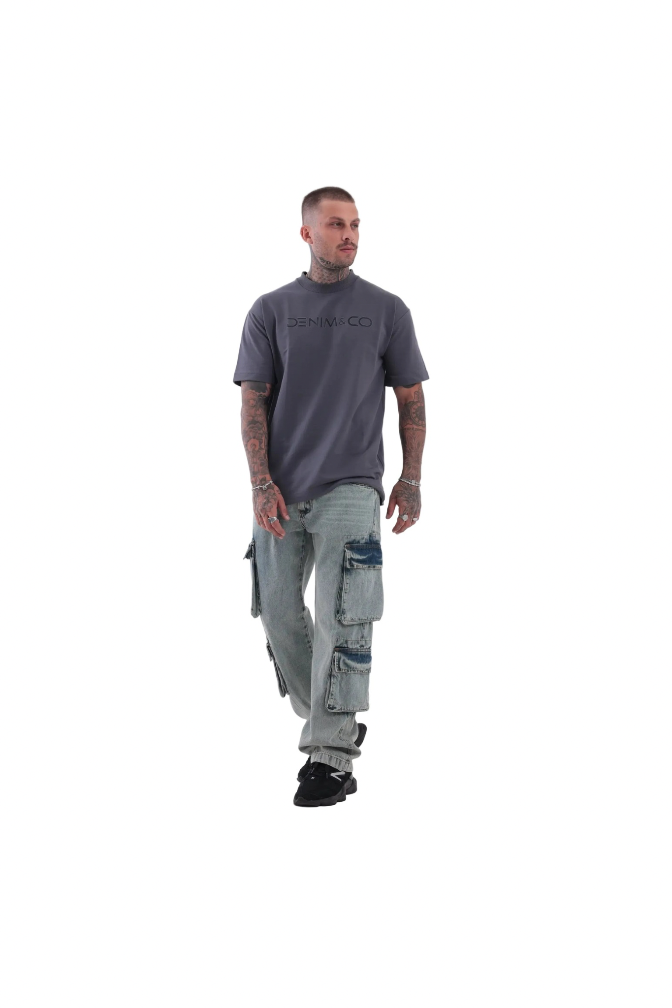 Calça cargo 4 bolso vintage