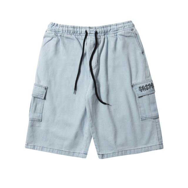 Bermuda Cargo Jeans Balão