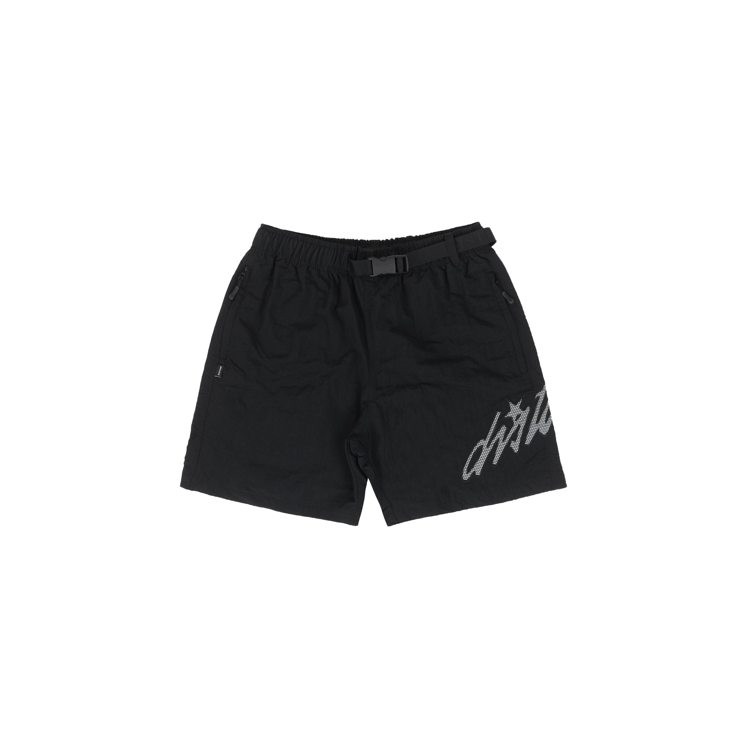 Shorts Disturb Cursive Nylon