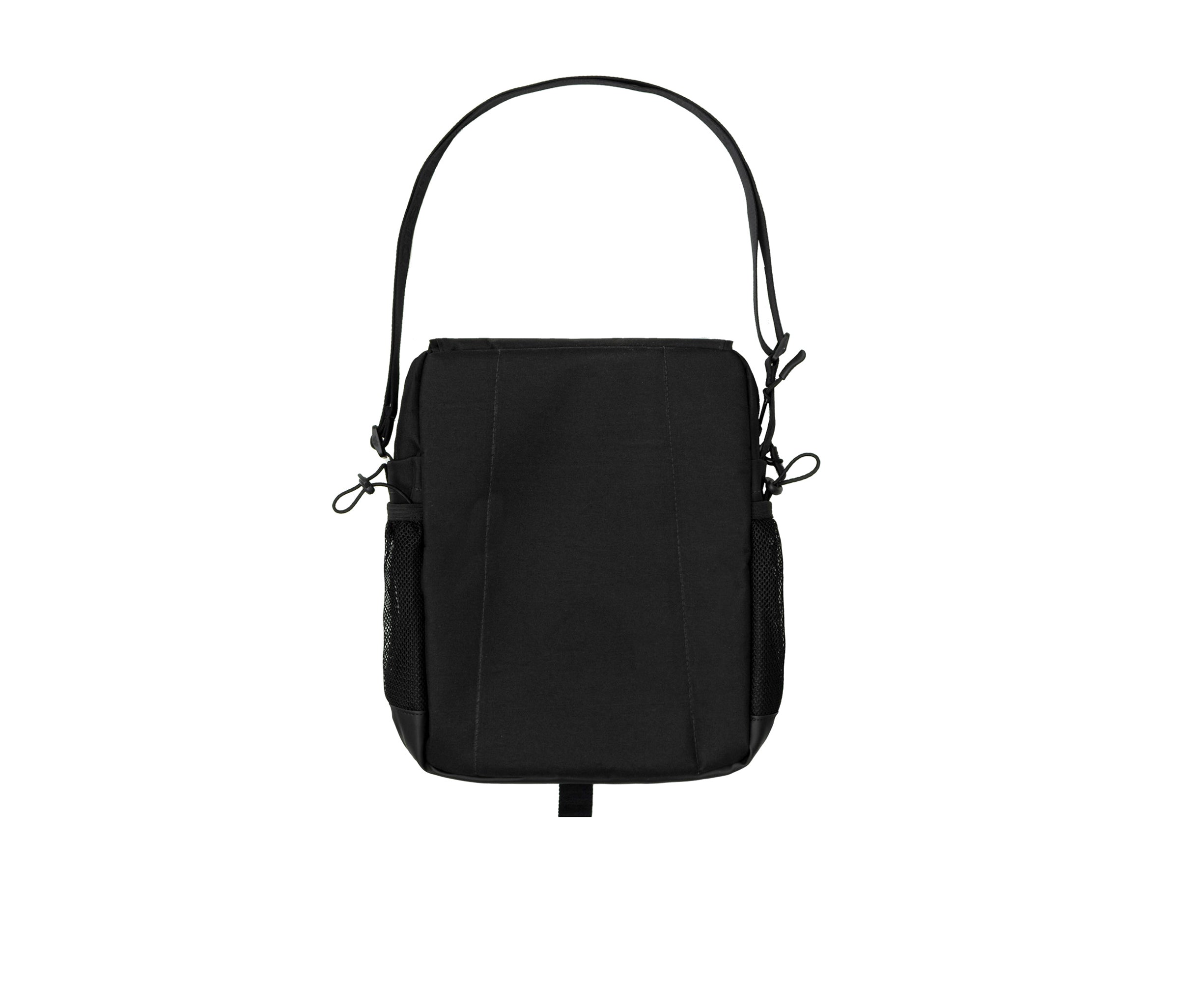 Globe Big Shoulder Bag In Black