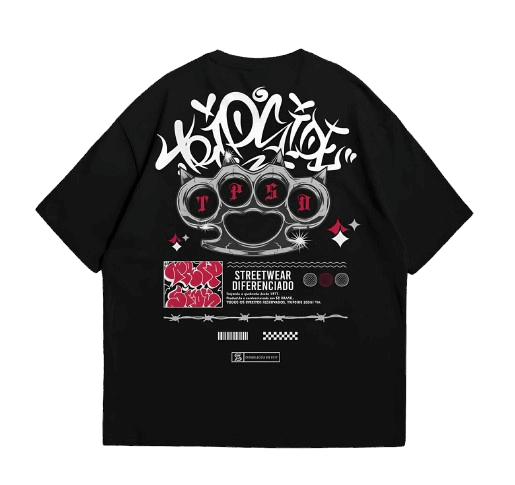 Camiseta Oversized Trip Side