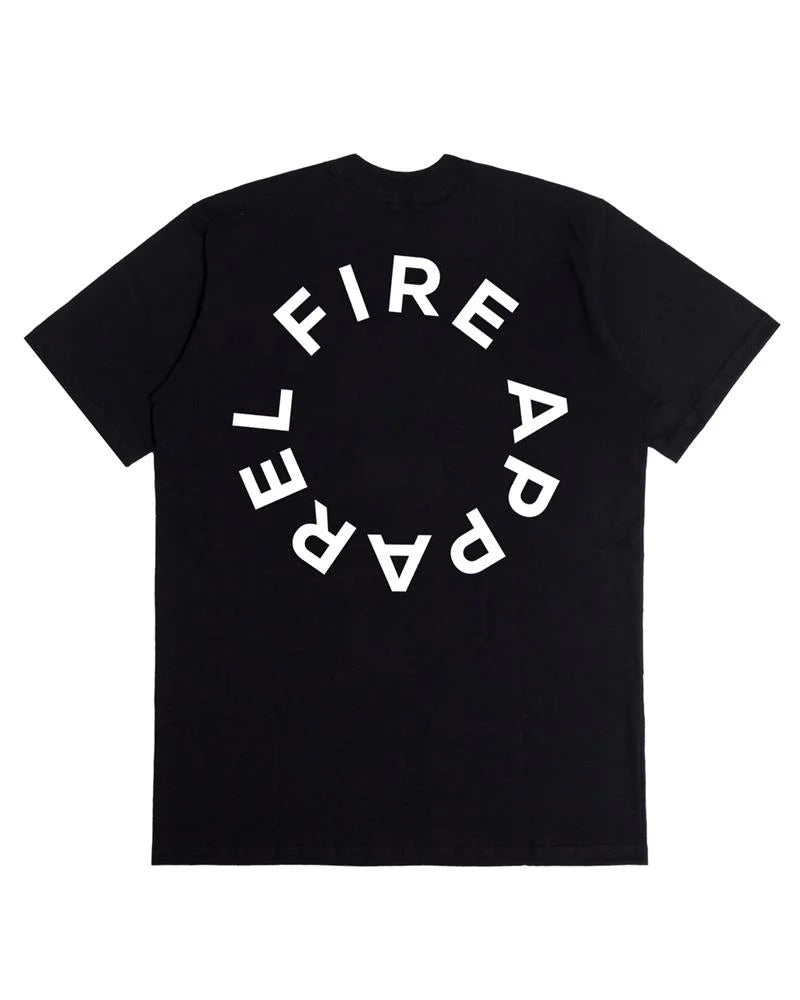 Fire camiseta Basic Circle Apparel