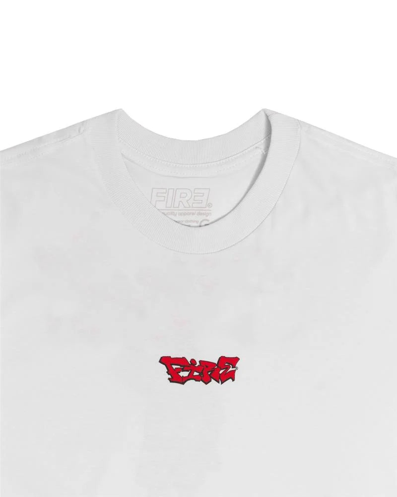 Camiseta Básica Fire Boy Graffiti On The Wall