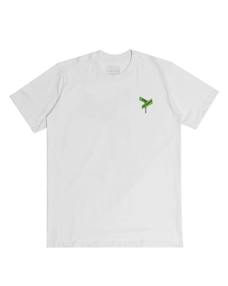 Camiseta Básica Fire Street Sign